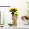 Mannequin Resin Flower Pot Face Flower Pot Garden Decoration