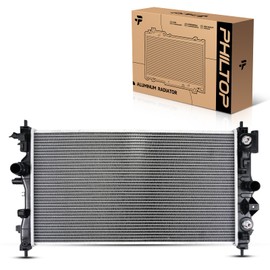 PHILTOP CU13197 Engine Coolant Aluminum Radiator for 2011-2013 Cruze, 2014-2015 Cruze 1.4T, 2014-2015 Cruze 1.8L, 2016 Cruze Limited 1.4T, 2016 Cruze Limited 1.8L
