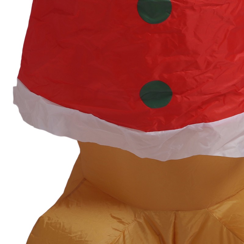 Valentines Day Inflatables Gingerbread Girl Waterproof Thickened Blow Up Gingerbread