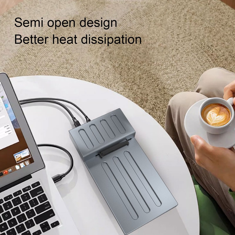 USB 3.2 Gen 2 to U.2 NVMe SSD Docking Station