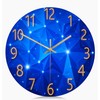 Galaxy Starry Night Wall Clock for Living Room Decor Kitchen