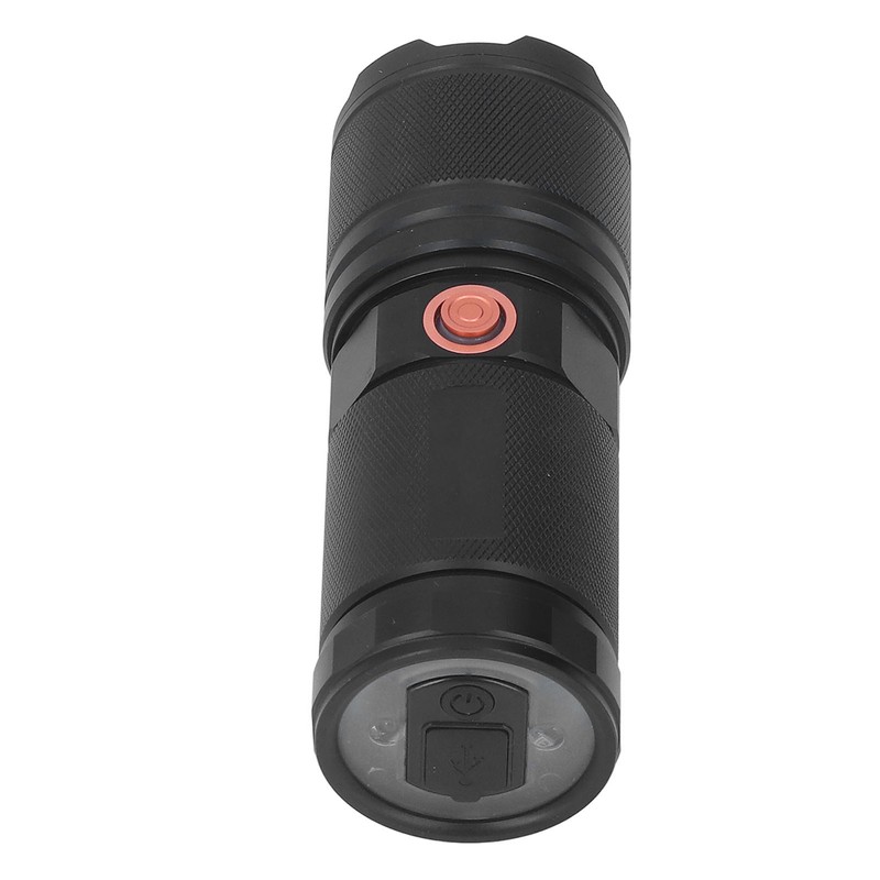 Flashlight High Brightness USB Charging Adjustable Focus Handheld Flashlight for