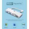USB 3.0 Hub, Type-C+USB3.0 * 2+SD/TF 5-in-1 Adapter for iMac,