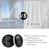 4 Pcs Shower Curtain Magnets, Waterproof Curtain Weights, Shower Curtains