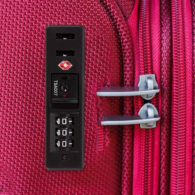 DEARMAMY Black TSA Combination Lock: 3-Digit Customs Code Lock Built-in