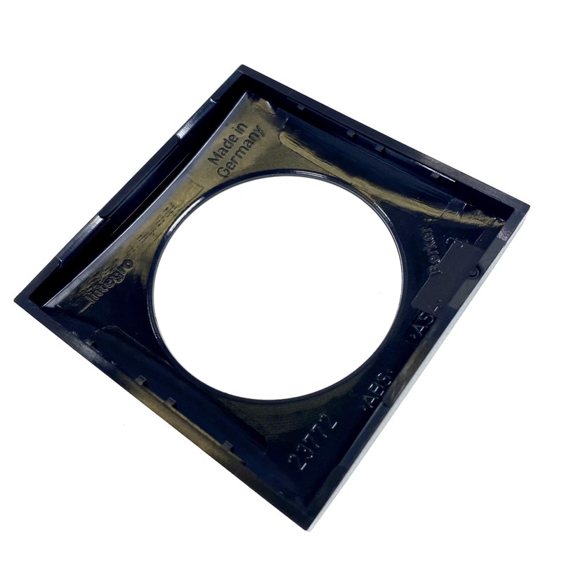 W4 Berker Single Frame Fitting - Anthracite