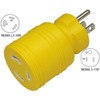 Conntek 30222-YW 15A to L5-30R Plug Adapter