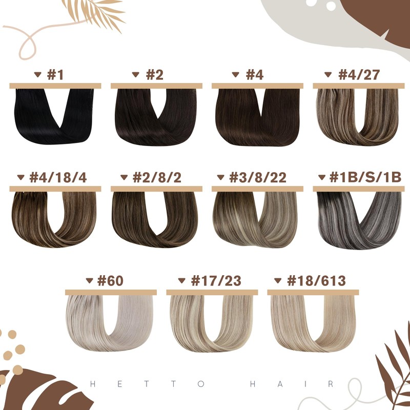 Hetto Blonde Micro Ring Extensions, Real Hair Remy Micro Ring