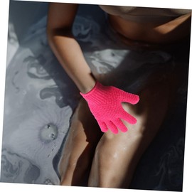 Beavorty 8pcs Bath Scrub Gloves Mens Bodywash Body Scrub Gloves Body Scrubber for Men Household Exfoliating Mitt Loofah Gloves Back Scrubber for Shower for Men Protective Shower Hat Texture