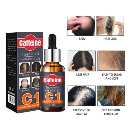 Serum Cafeina Vitaminas Crecimiento Cabello Anticaida 30ml                                                                                            