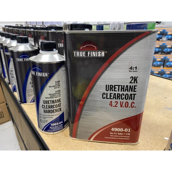 TRUE FINISH 4900-01 4:1 HIGH GLOSS URETHANE CLEAR COAT GALLON