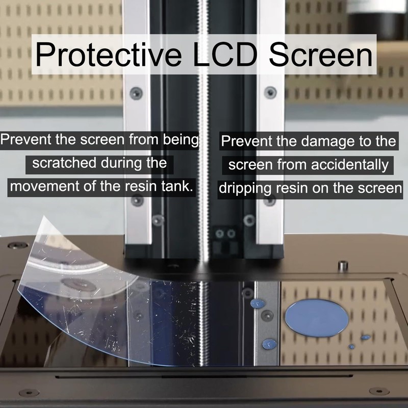 HIKUDIY - 5 Protectores de pantalla LCD de 10.3 pulgadas,