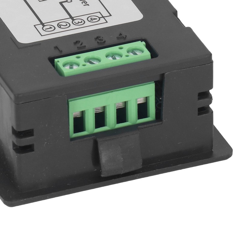 Battery Capacity Monitor Current Voltage Temperature Indicator Backlit LCD Display