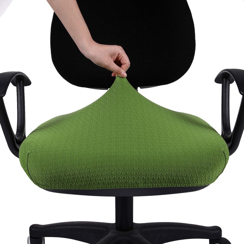 smiry Stretch Jacquard Office Computer Chair Seat Covers, Removable Washable
