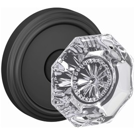 Schlage FC21ALX622IND Schlage FC21-ALX-IND Custom Alexandria Passage or Privacy Door Knob Set with Indy Trim