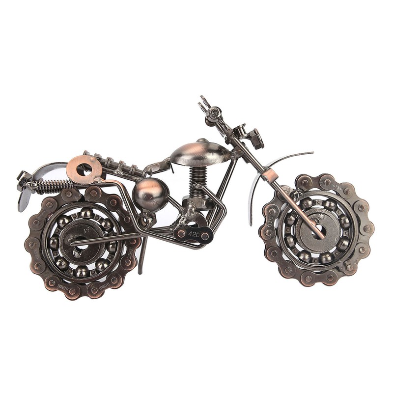 Motorcycle Model Metal Motorcycle Collection Ornaments Birthday Gift Office Home