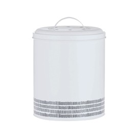 Monochrome Composter, White, 2.5 Litre