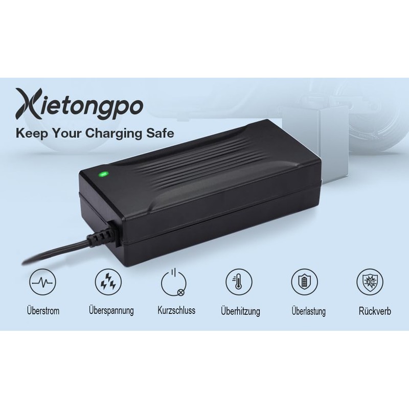 Xietongpo 54.6V 3 amp Battery Chargers for 48V Battery Pack