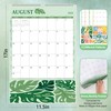 Guasslee 2025-26 Wall Calendar with Pockets, 12-Month Vertical Pocket Wall