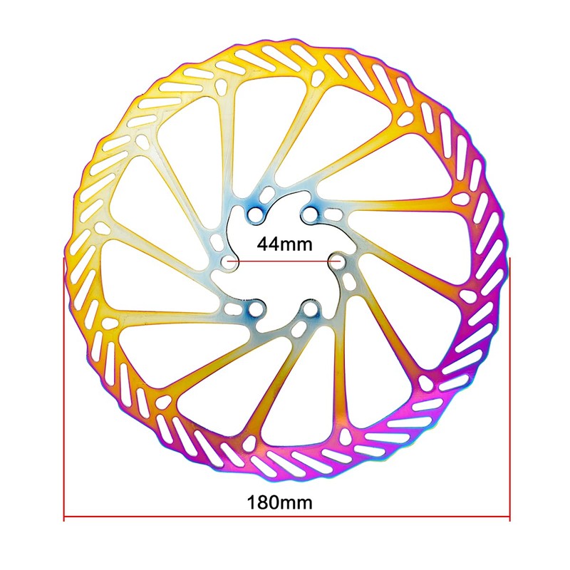 Chooee 180mm Bike Disc Brake Rotor，MTB Brake Rotor 180mm With
