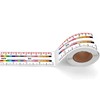 Self-Adhesive Wound Measurement Tools Sticker 100 pcs Wound Measuring Ruler