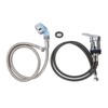 Shampoo Bowl Faucet 70cm Pipe 120cm Soft Hose Shampoo Bed