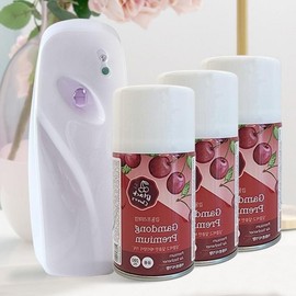 Automatic Air Freshener Dispenser with 1 Sensor + 3 Refills Automatic Air Freshener: Purple Bay (3-pack)