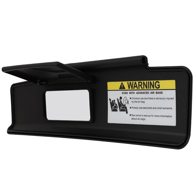 SCITOO Black Left Driver Side Sun Visor Compatible for Mazda