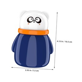 Gatuida 2pcs Talcum Powder Puff Box Travel Powder Jar with Sealed Lid for Skin Care Portable and Easy to Clean Container for Safe Use with Boy Girl