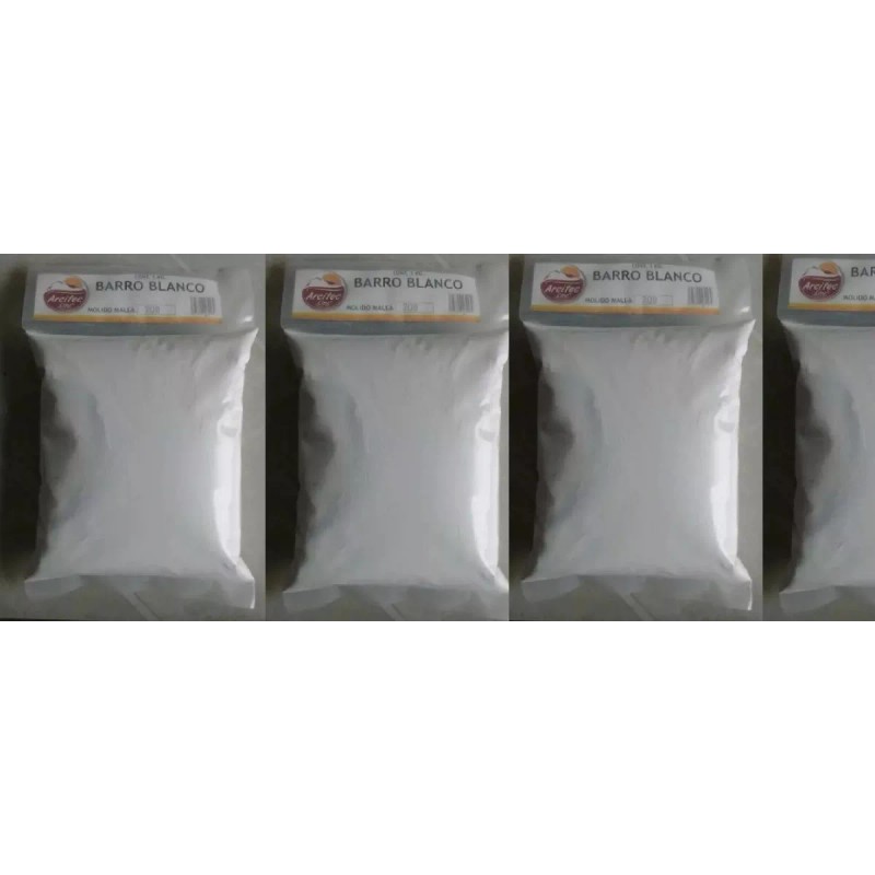 ARCITEC 10 Arcillas Blancas, 1 Kg C/u Facial, Corporal. Envío