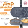 C. Palmer Original Non-Stick Pizzelle Iron, Model 1000T, Electric Pizelle