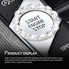 Bawkars Car Bling Push Start Button Cover, Crystal Rhinestone Engine