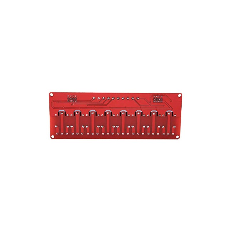 Keenso 8 Channel Optocoupler Relay Module, 5V/12V/24V 8 Channel Relay