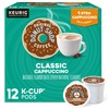 The Original Donut Shop One-Step Classic Cappuccino, Keurig Single-Serve K-Cup