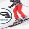 Vincreem 4 Pack 18" Classic Snowshoe Strap Kit Black Multipurpose