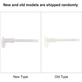 Vernier Caliper, Calibrador Para Cejas Regla de cejas Herramientas de medición Microblading Kit de mapeo y modelado de cejas para mujeres Plantilla de bricolaje Cejas Herramienta de medición de cejas