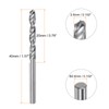 sourcing map 2pcs Solid Carbide Drill Bits 2.6mm C3/K10 Tungsten