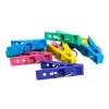 Wonder 200 Pinzas Tender Ropa Colgar Lavanderia Plastico Colores