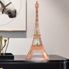 Qiilu Eiffel Tower Lamp Sparkling Tower Tower Led Light Luminous