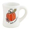 Mud Pie Thanksgiving Pattern Mug, Hello, 14 oz