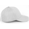 Daxton Performance Cool Tech Baseball Hat - White Cap, Silver