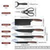 High Quality Professional Kitchen Knives Set Stainless Steel Kitchen Cooking