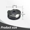 Viilich 4 pieces replacement thread spools for Lidl Parkside, nylon
