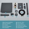 Ackwave Shower Faucet Matte Black Shower System with 12 Inches