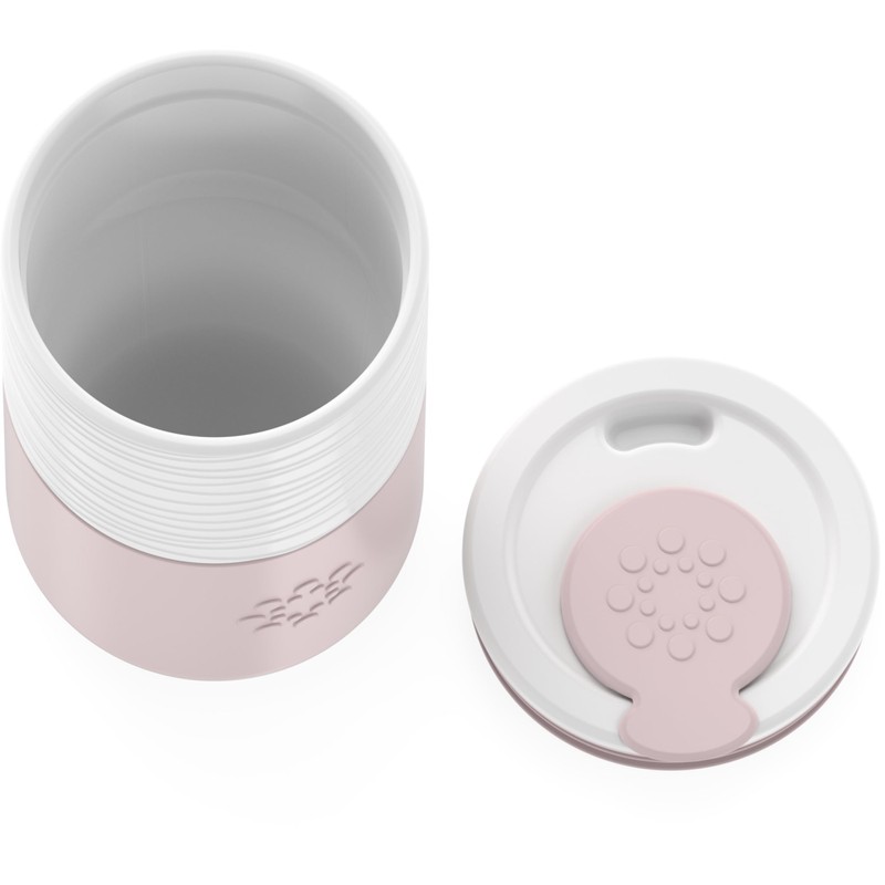 LIFEFACTORY 12oz Ceramic Tumbler, Desert Rose