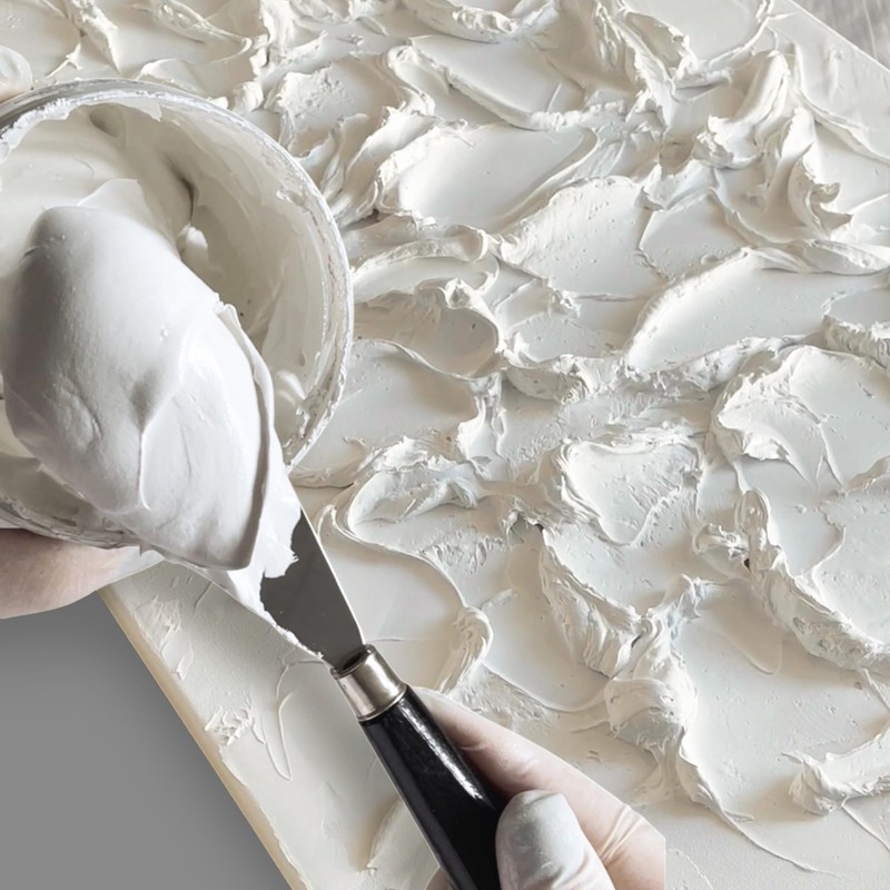 KAMENSKAYA Texture Paste - Modeling Paste Acrylic Medium - Dense