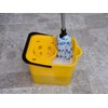 Addis 12L Capacity Mop Pail And Wringer In Sunshine Yellow