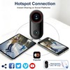 Mini Body Camera with 32GB Card, 4K Wearable Action Camera