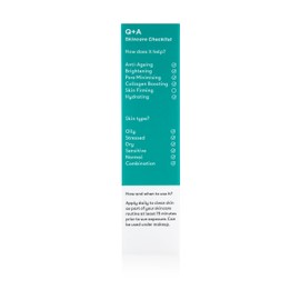 Q+A Niacinamide Daily Sunscreen SPF 50: Ultra-Light, Non-Greasy, Broad-Spectrum UVA/UVB Protection, Oil Control, Pore Refining, Hydrating, 90% Natural Ingredients, Vegan, Cruelty-Free, 50ml