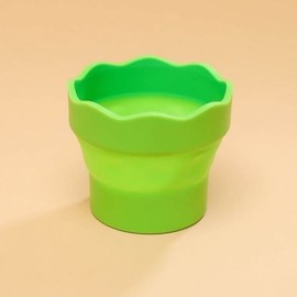 Half Club/Water Panker diameter 9.5cm folding art container art bucket / 하프클럽/물통 지름9.5cm 접이식 미술용물통 미술용물통 물감물